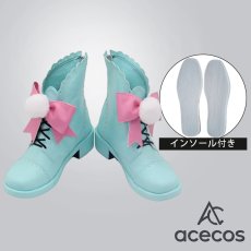 画像1: ツイステッドワンダーランド　風　エペル　ラビット・ウェア　コスプレ靴　コスプレブーツ　靴用品 (1)