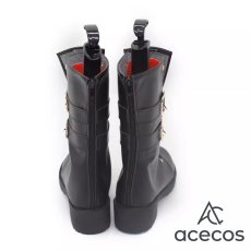 画像3: ゼンレスゾーンゼロ　風　ニコ・デマラ　コスプレ靴　コスプレブーツ　靴用品 (3)