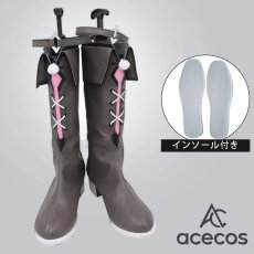 画像1: ウマ娘プリティーダービー　風　ワンダーアキュート　コスプレ靴　コスプレブーツ　靴用品 (1)