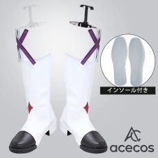 画像1: コンパス 戦闘摂理解析システム　風　コンパス　ジャンヌダルク　コスプレ靴　コスプレブーツ　靴用品 (1)