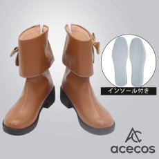 画像1: スパイファミリー コードホワイト　風　アーニャ　コスプレ靴　コスプレブーツ　靴用品 (1)
