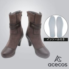 画像1: スパイファミリー コードホワイト　風　ヨル・フォージャー　コスプレ靴　コスプレブーツ　靴用品 (1)