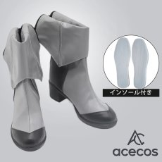 画像1: 機動戦士ガンダムSEED FREEDOM　風　コンパス　アグネス・ギーベンラート　コスプレ靴　コスプレブーツ　靴用品 (1)