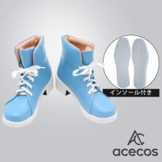 画像1: 9-nine-　風　新海天　コスプレ靴　コスプレブーツ　靴用品 (1)