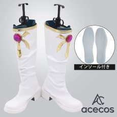 画像1: 魔法騎士レイアース　風　獅堂光　コスプレ靴　コスプレブーツ　靴用品 (1)