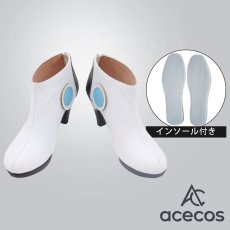 画像1: ブルーアーカイブ　風　飛鳥馬トキ　コスプレ靴　コスプレブーツ　靴用品 (1)