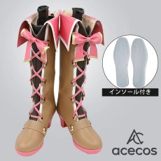 画像1: アイドルマスター シンデレラガールズ　風　一ノ瀬志希　コスプレ靴　コスプレブーツ　靴用品 (1)
