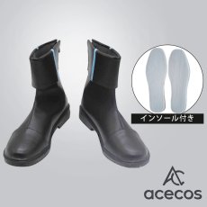 画像1: ブルーアーカイブ　風　早瀬ユウカ　コスプレ靴　コスプレブーツ　靴用品 (1)
