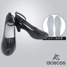 画像1: バーチャルYouTuber　風　VTuber　白銀ノエル　シスター×黒騎士　コスプレ靴　コスプレブーツ　靴用品 (1)