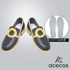 画像1: ジョジョの奇妙な冒険 Parte5 黄金の風　風　ナランチャ・ギルガ　コスプレ靴　コスプレブーツ　靴用品 (1)