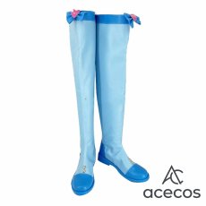 画像2: わんだふるぷりきゅあ　風　猫屋敷ユキ　キュアニャミー　コスプレ靴　コスプレブーツ　靴用品 (2)