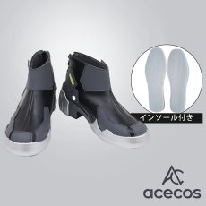 画像1: ヴァロラント　風　VALORANT　ヴァイス（VYSE）　コスプレ靴　コスプレブーツ　靴用品 (1)