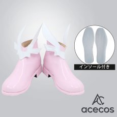 画像1: Fate/kaleid liner プリズマ☆イリヤ　風　イリヤスフィール・フォン・アインツベルン　魔法少女　コスプレ靴　コスプレブーツ　靴用品 (1)