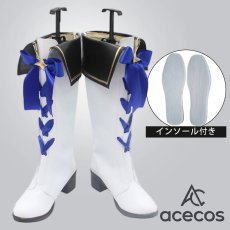 画像1: バーチャルYouTuber　風　VTuber　先斗寧　Ranunculus　コスプレ靴　コスプレブーツ　靴用品 (1)