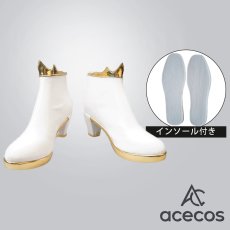 画像1: VOCALOID　風　鏡音リン　鏡音レン　Happy 14th Birthday　コスプレ靴　コスプレブーツ　靴用品 (1)