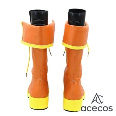 画像5: VOCALOID　風　鏡音リン　学パロ(学生服)　コスプレ靴　コスプレブーツ　靴用品 (5)