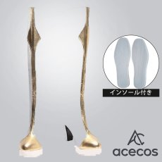 画像1: コードギアス 反逆のルルーシュ　風　C.C.　黒の騎士団制服　コスプレ靴　コスプレブーツ　靴用品 (1)