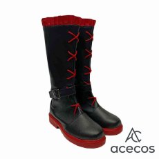 画像3: RWBY　風　ルビー・ローズ　コスプレ靴　コスプレブーツ　靴用品 (3)