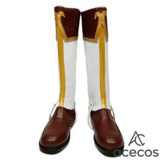 画像2: プリンセスコネクト!　風　ペコリーヌ　コスプレ靴　コスプレブーツ　靴用品 (2)