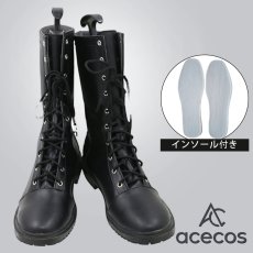 画像1: ヘタリア　風　プロイセン　ギルベルト・バイルシュミット　コスプレ靴　コスプレブーツ　靴用品 (1)