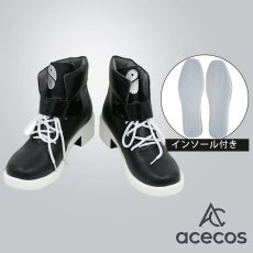 画像1: アークナイツ　風　テキサス　コスプレ靴　コスプレブーツ　靴用品 (1)