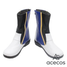 画像2: VOCALOID　風　KAITO　公式衣装(標準)　コスプレ靴　コスプレブーツ　靴用品 (2)