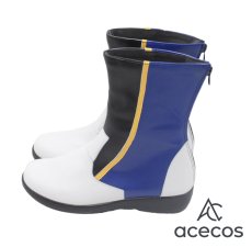 画像4: VOCALOID　風　KAITO　公式衣装(標準)　コスプレ靴　コスプレブーツ　靴用品 (4)