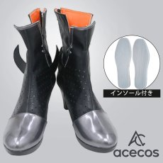 画像1: アークナイツ　風　タルラ　コスプレ靴　コスプレブーツ　靴用品 (1)