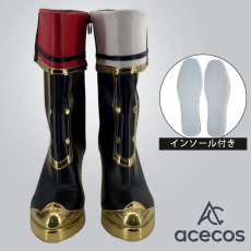 画像1: バーチャルYouTuber　風　VTuber　Enna Alouette(エナー・アールウェット)　コスプレ靴　コスプレブーツ　靴用品 (1)