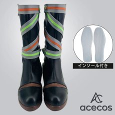 画像1: あんさんぶるスターズ！　風　あんスタ　乱凪砂　コスプレ靴　コスプレブーツ　靴用品 (1)
