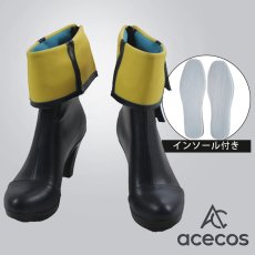 画像1: 86-エイティシックス-　風　ヴラディレーナ・ミリーゼ　コスプレ靴　コスプレブーツ　靴用品 (1)