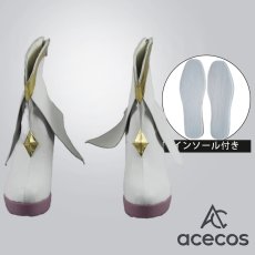 画像1: プリンセスコネクト！　風　キャル(プリンセス)　コスプレ靴　コスプレブーツ　靴用品 (1)