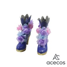 画像2: アイカツスターズ!　風　白銀リリィ　ロゼッタソーン　コスプレ靴　コスプレブーツ　靴用品 (2)