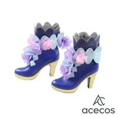 画像3: アイカツスターズ!　風　白銀リリィ　ロゼッタソーン　コスプレ靴　コスプレブーツ　靴用品 (3)