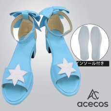 画像1: SNOW MIKU 2019　風　鏡音リン　コスプレ靴　コスプレブーツ　靴用品 (1)