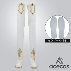 画像1: 崩壊3rd　風　デュランダル　レースクイーン　コスプレ靴　コスプレブーツ　靴用品 (1)
