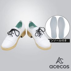 画像1: 名探偵コナン　風　怪盗キッド　コスプレ靴　コスプレブーツ　靴用品 (1)