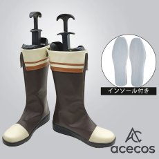 画像1: 魔王イブロギアに身を捧げよ　風　イブロギア　コスプレ靴　コスプレブーツ　靴用品 (1)