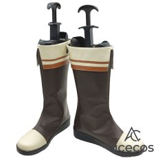 画像2: 魔王イブロギアに身を捧げよ　風　イブロギア　コスプレ靴　コスプレブーツ　靴用品 (2)