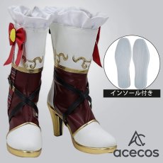 画像1: アイカツ!　風　姫里マリア　星座ドレス　コスプレ靴　コスプレブーツ　靴用品 (1)
