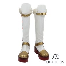 画像2: アークナイツ　風　レオンハルト(Leonhardt)　希望の運び手　コスプレ靴　コスプレブーツ　靴用品 (2)