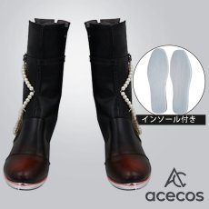 画像1: アークナイツ　風　ペナンス　時たまの泥酔　コスプレ靴　コスプレブーツ　靴用品 (1)