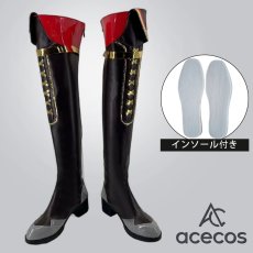 画像1: アズールレーン　風　ドレイク　コスプレ靴　コスプレブーツ　靴用品 (1)