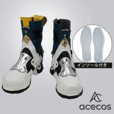 画像1: 崩壊3rd　風　デュランダル　天光の先駆者　コスプレ靴　コスプレブーツ　靴用品 (1)