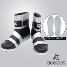 画像1: アークナイツ　風　ラップランド　コスプレ靴　コスプレブーツ　靴用品 (1)