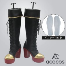 画像1: アイドリッシュセブン　風　春原百瀬　コスプレ靴　コスプレブーツ　靴用品 (1)