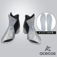 画像1: 俺だけレベルアップな件　風　向坂雫　コスプレ靴　コスプレブーツ　靴用品 (1)