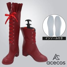 画像1: ヰ世界情緒　風　ANEMONE　コスプレ靴　コスプレブーツ　靴用品 (1)