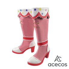 画像3: アイカツ!　風　大空あかり　Generation×マリオンクレープ コラボ　コスプレ靴　コスプレブーツ　靴用品 (3)