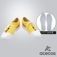 画像1: ツユ　風　Ame-chan　コスプレ靴　コスプレブーツ　靴用品 (1)